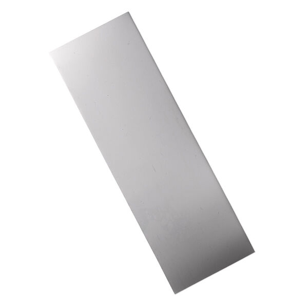 Sheet, sterling silver, half-hard with mirror finish, 24 gauge, 6x2 inches. Sold individually. image number 0