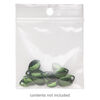 Bag, Tite-Lip™, plastic, clear, 2x2-inch top zip with top hole. Sold per pkg of 100. image number 0