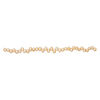 Freshwater pearl 1pkg1, top-drilled rice, 15.5-16 inch orange 8x6mm-12x7mm cultured image number 1