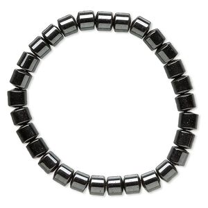 Hemalyke™ 1pkg1, drum stretch bracelet 6.75 inch 6mm