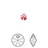 Drop 720pk scarlet, Swarovski® 6mm pendant mini disk 6428 image number 0