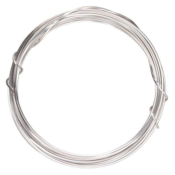 Wire, ParaWire™, titanium-finished copper, square, 21 gauge. Sold per 4-yard section. image number 0