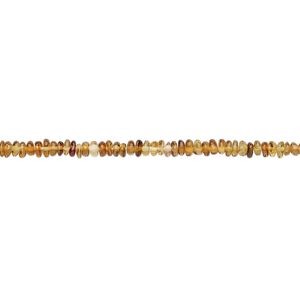 Amber-green tourmaline 1pkg1, hand-cut rondelle bead natural 12 inch 2x1mm-3x1mm