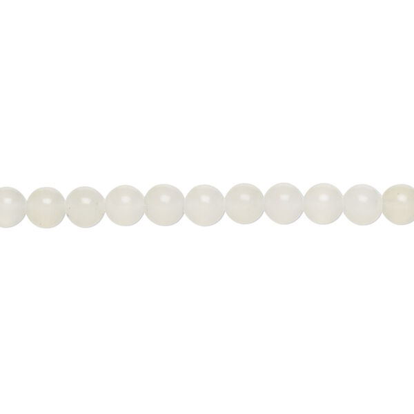 Sea green new "jade" 1pkg1, round bead natural C grade, 15 inch 4-5mm image number 0