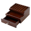Tool organizer, Park Your Pliers™, wood, brown, 7 x 3-1/2 x 6-1/2 inches. Sold individually. image number 1