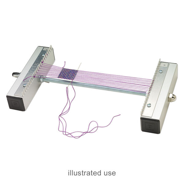 Loom, beading and tapestry, pkg/1, Mirrix Chloe, aluminum, 5.5 inches. image number 2