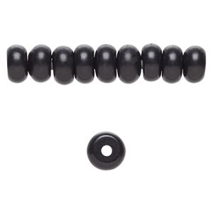 Blackstone 1pkg10, rondelle bead 8x5mm
