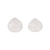 Rainbow moonstone 1pkg2, hand-cut top-drilled faceted puffed teardrop bead natural 15mm image number 0
