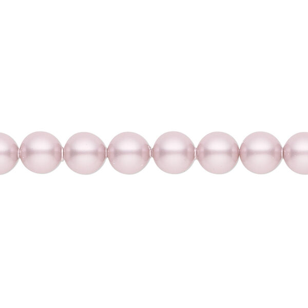Pearl 500pk powder rose, Crystal Passions® 6mm round 5810 image number 0