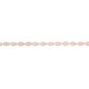 Rose quartz 1pkg1, teardrop bead natural, 15 inch 20x12mm-21x13mm image number 1