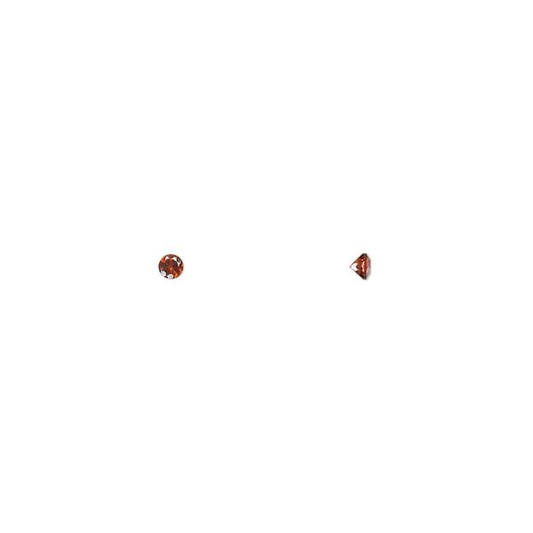 Almandite garnet 1pkg10, hand-cut faceted round gem natural 2mm image number 0