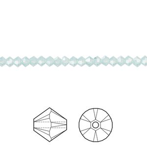 Bead 48pk Pacific opal, Crystal Passions® 3mm bicone 5328