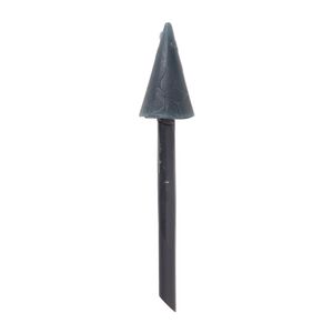 Replacement embellishment positioner tip, Crystal Katana, plastic and wax, black, 2-3/4 x 1/2 inches with 23x12mm tip. Sold individually.