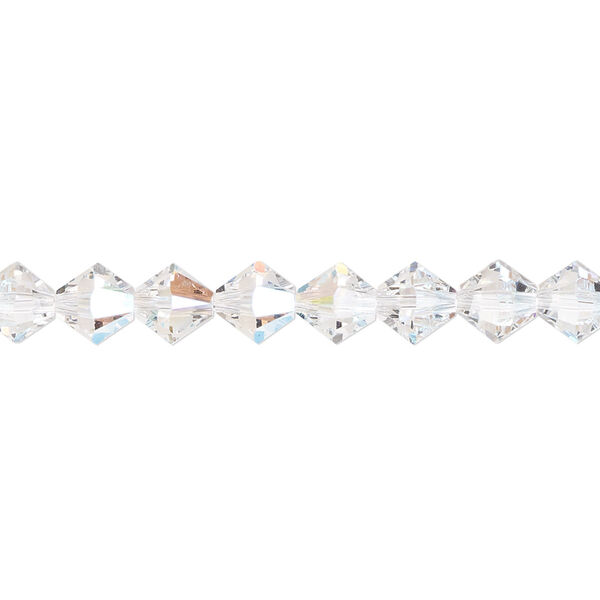 Bead 360pk crystal shimmer, Swarovski® 6mm XILION bicone 5328 image number 0