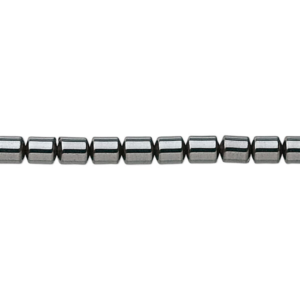 Bead, Hemalyke™ (man-made), 5x4mm drum. Sold per 15-1/2" to 16" strand. image number 0