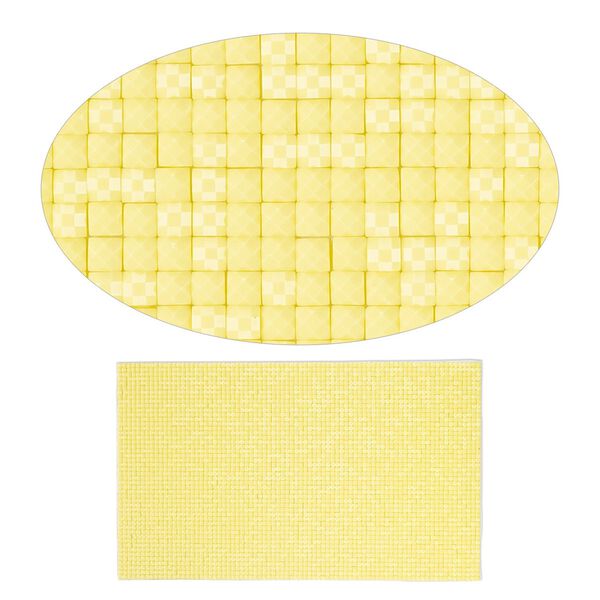 Adhesive sheet, My Style Deco Art™, peel-off, resin and glue, light yellow, 8 x 4-3/4 inch rectangle, 1.8mm thick. Sold individually. image number 0