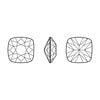 Fancy stone 1pkg2 crystal bronze foil back, Crystal Passions&reg; 10mm cushion 4470 image number 1