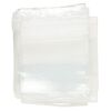 Bag, Tite-Lip™, anti-tarnish plastic, transparent clear, 4-inch top zip. Sold per pkg of 1,000. image number 1