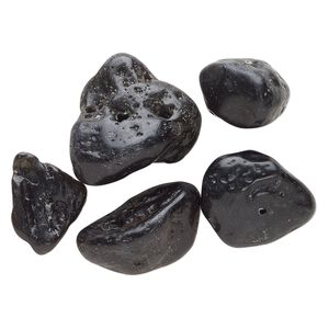 Tektite 1pkg5, nugget focal mix medium to extra-large