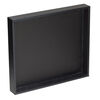 Display tray, fiber board and paper, black, 8-1/4 x 7-1/4 x 1 inches. Sold individually. image number 1