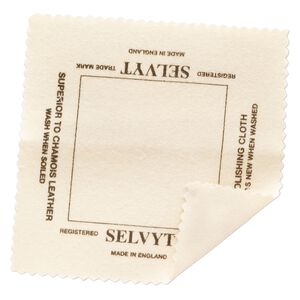 Polishing cloth, Selvyt®, 5-inch square. Sold individually.