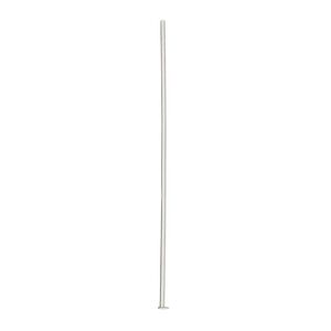 Head pin, stainless steel, 1-1/2 inches, 24 gauge. Sold per pkg of 50.