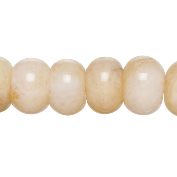 Golden "jade" 1pkg1, rondelle bead natural, 15 inch 14x9mm-15x10mm light to medium image number 0
