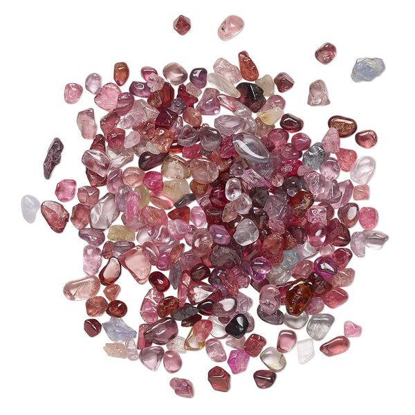 Multi-spinel 1pkg1, undrilled inlay chip natural 10g mini image number 0