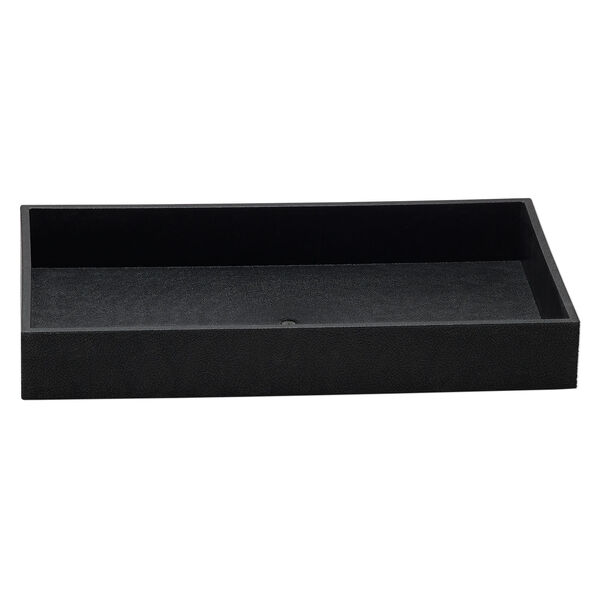 Display tray, plastic, black, 14-3/4 x 8-3/8 x 2 inches. Sold individually. image number 0