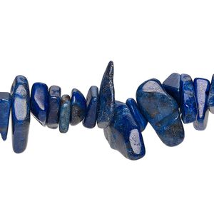 Lapis lazuli 1pkg1, chip bead 15 inch extra-large