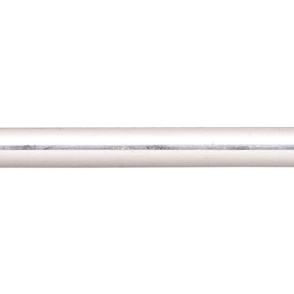 Wire, sterling silver, dead-soft, 6x1.5mm low-dome, 13 gauge, half-round. Sold per 1-foot pkg. image number 0