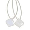 Rainbow moonstone 1pkg2, hand-cut top-drilled puffed teardrop bead natural 14x14mm image number 0