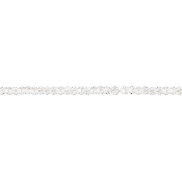 Bead 144pk crystal moonlight, Crystal Passions® 2mm round 5000 image number 0