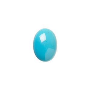 Sleeping beauty turquoise 1pkg1, calibrated oval cab 14x10mm