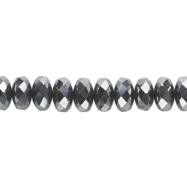 Hemalyke™ 1pkg1, faceted rondelle bead 15.5-16 inch 8x3mm image number 0
