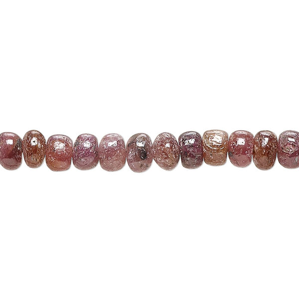 Multi-sapphire 1pkg1, hand-cut rondelle bead natural 13 inch 5x2mm-7x5mm image number 0