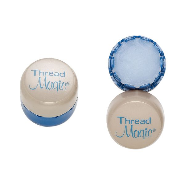 Thread conditioner, The Bead Buddy® Thread Magic®, clear. Sold individually. image number 0