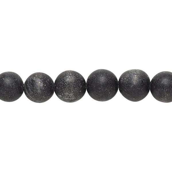 Blackstone 1pkg1, round bead 15 inch 8-9mm image number 0
