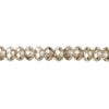 Bead 1pkg12 crystal bronze, Crystal Passions&reg; 6x4mm faceted rondelle 5040 image number 0