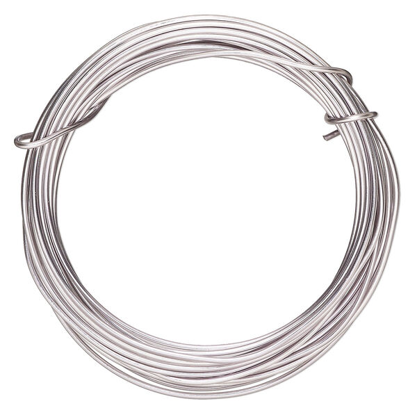 Wire, ParaWire™, titanium-finished copper, round, 16 gauge. Sold per 15-foot section. image number 0
