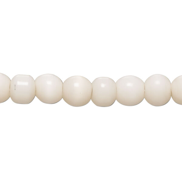 Bead, cat's eye glass (fiber optic glass), soft pink, 5-7mm round. Sold per 14-inch strand, approximately 55 beads. image number 0
