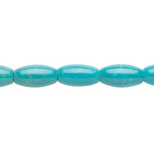 Turquoise 1pkg1, barrel bead 15.5-16 inch 12x6mm
