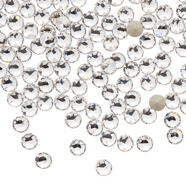 Round stone 1440pk crystal clear foil back, Swarovski® PP31 light round 1098 image number 0
