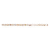 Mother-of-pearl shell 1pkg1, flat oval bead 15 inch light brown 12x9mm-12x10mm image number 1