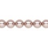 Pearl 1pkg50 vintage rose, Crystal Passions&reg; 8mm round 5810 image number 0