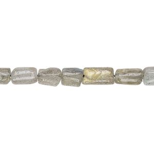 Labradorite 1pkg1, hand-cut round tube bead natural 13 inch 6x5mm-7x6mm