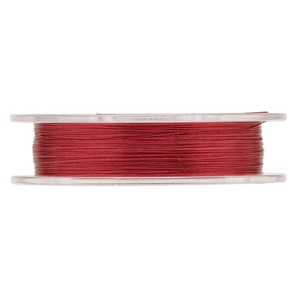 Thread, One-G™, nylon, pkg/125 yards, red, size 0. image number 1