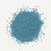 Seed bead, Preciosa Ornela Czech glass, 1pkg50g, 2.0-2.2mm rocaille, opaque matte terra dyed deep sea chalkwhite (06434) image number 1