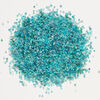Seed bead mix, glass, 1pkg25g, #15 to #11 round, opaque and translucent multi-blue image number 1