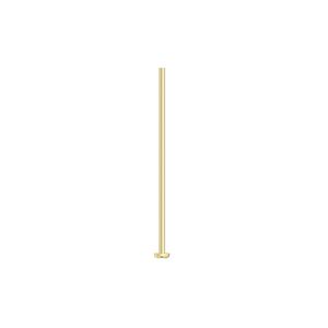 Head pin, 14Kt gold-filled, 1 inch, 21 gauge. Sold per pkg of 10.